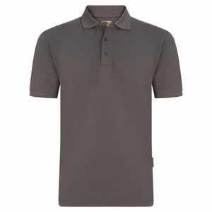 Image of EarthPro Premium polo shirt, Graphite Grey, P-C060209